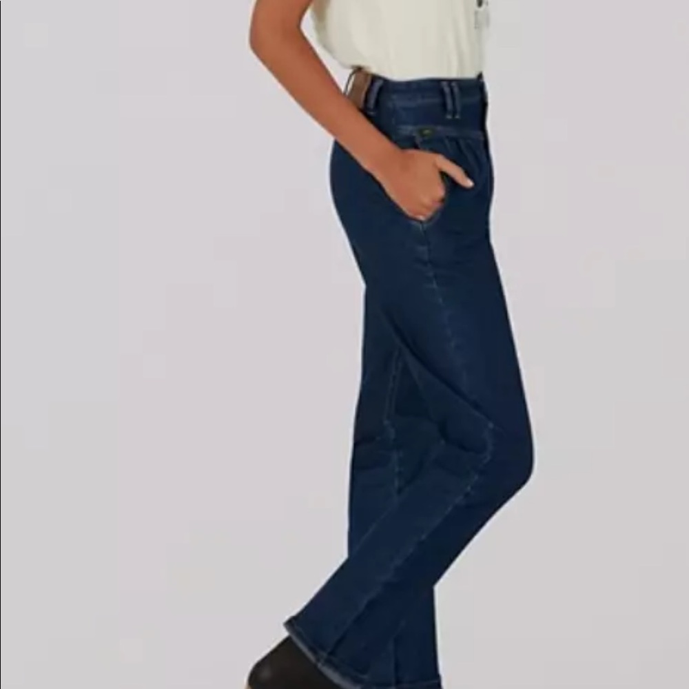 Lee vintage modern High Rise Pleated Mom Jeans - Picture 12 of 13
